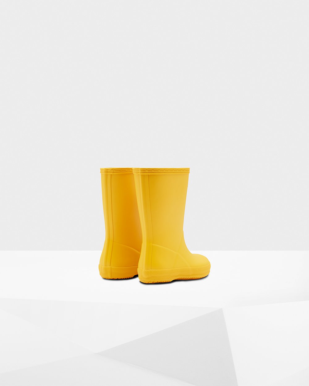 Kids Hunter Original First Classic - Rain Boots Yellow - 3561-EMGQL